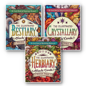 Illustrated Herbiary Oracle Cards by Maia Toll