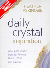 將圖片載入圖庫檢視器 Daily Crystal Inspiration Oracle Cards by Heather Askinosie
