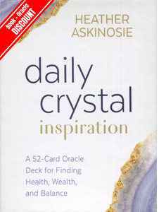 Daily Crystal Inspiration Oracle Cards by Heather Askinosie