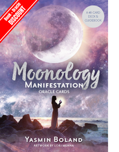 Load image into Gallery viewer, Moonology Manifestation Oracle Cards by Yasmin Boland

