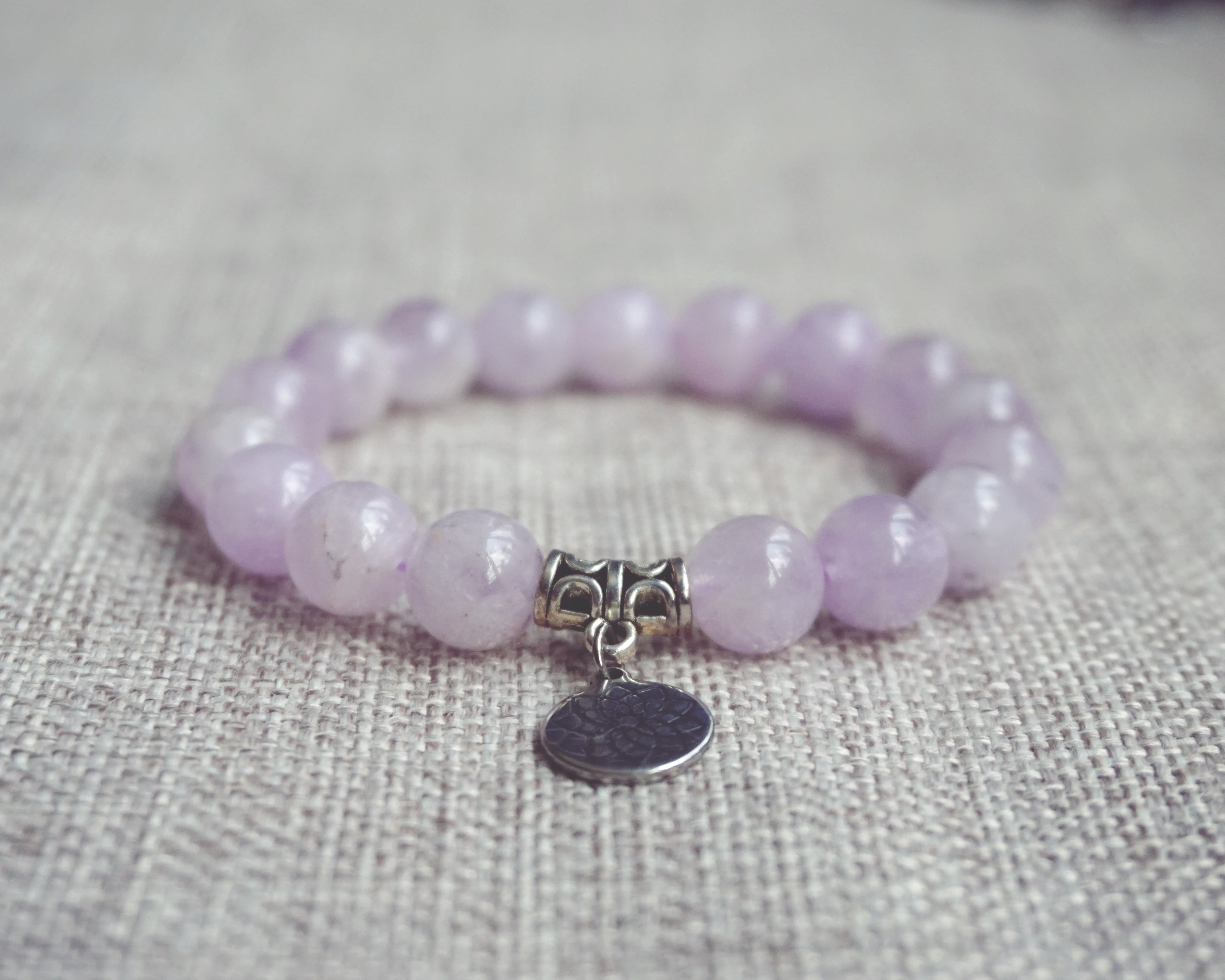 Benefits Of Wearing Crystal Bracelets Made From Amethyst - Healing Crystals  And Calm Bracelet - YouTube