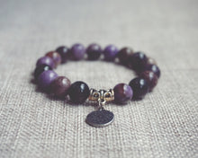 Load image into Gallery viewer, Charoite Chakra Healing Bracelet
