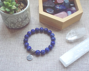 Lapis Lazuli Chakra Healing Bracelet