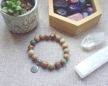 Load image into Gallery viewer, Picture Jasper Chakra Healing Bracelet

