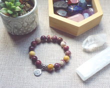 Load image into Gallery viewer, Mookaite Chakra Healing Bracelet
