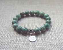 Load image into Gallery viewer, African Turquoise Chakra Healing Bracelet
