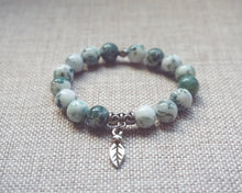 Load image into Gallery viewer, Tree Agate Chakra Healing Bracelet
