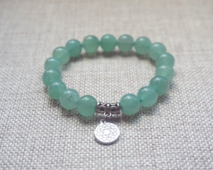 Green Aventurine Chakra Healing Bracelet