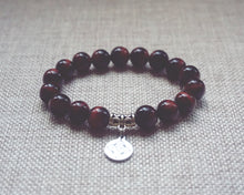 Load image into Gallery viewer, Red Tiger&#39;s Eye Chakra Healing Bracelet
