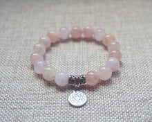Load image into Gallery viewer, Morganite / Pink Beryl Chakra Healing Bracelet
