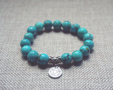 將圖片載入圖庫檢視器 Turquoise Chakra Healing Bracelet
