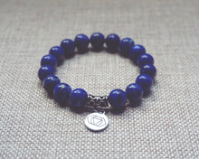 Load image into Gallery viewer, Lapis Lazuli Chakra Healing Bracelet
