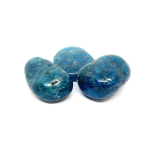 Blue Apatite Tumbled Stone 藍磷灰