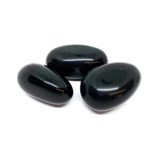 Black Obsidian Tumbled Stone 黑曜石