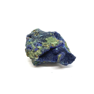 Azurite with Malachite Raw Stone