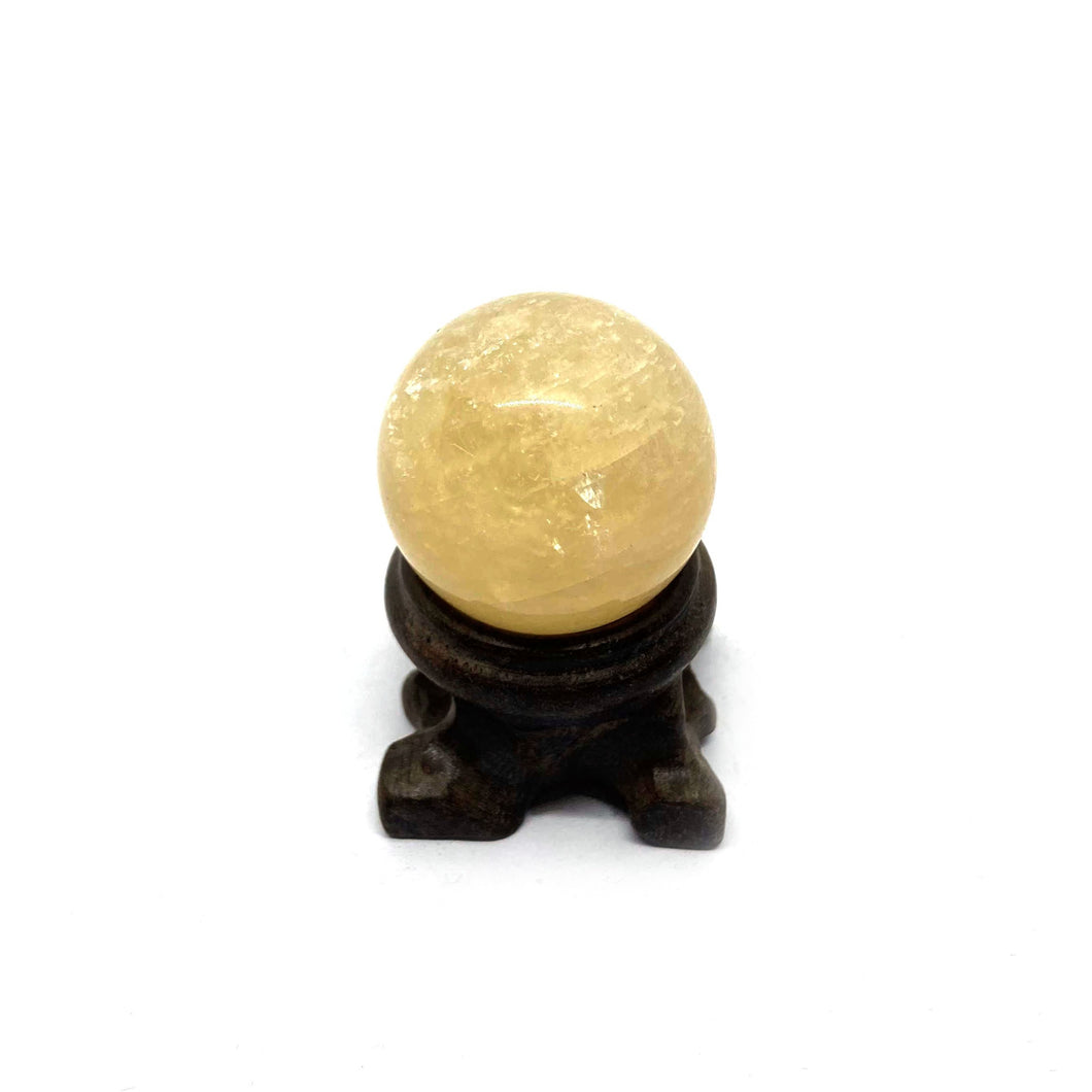 Honey Calcite Mini Sphere 方解石
