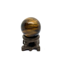 Load image into Gallery viewer, Tiger&#39;s Eye Mini Sphere 虎眼石
