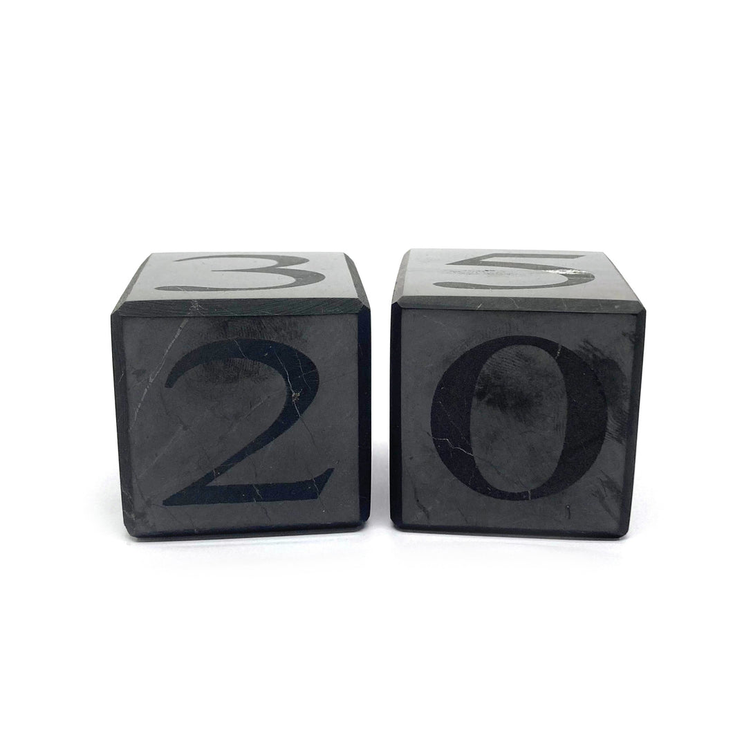 Shungite Calendar Cube 次石墨日曆 方塊