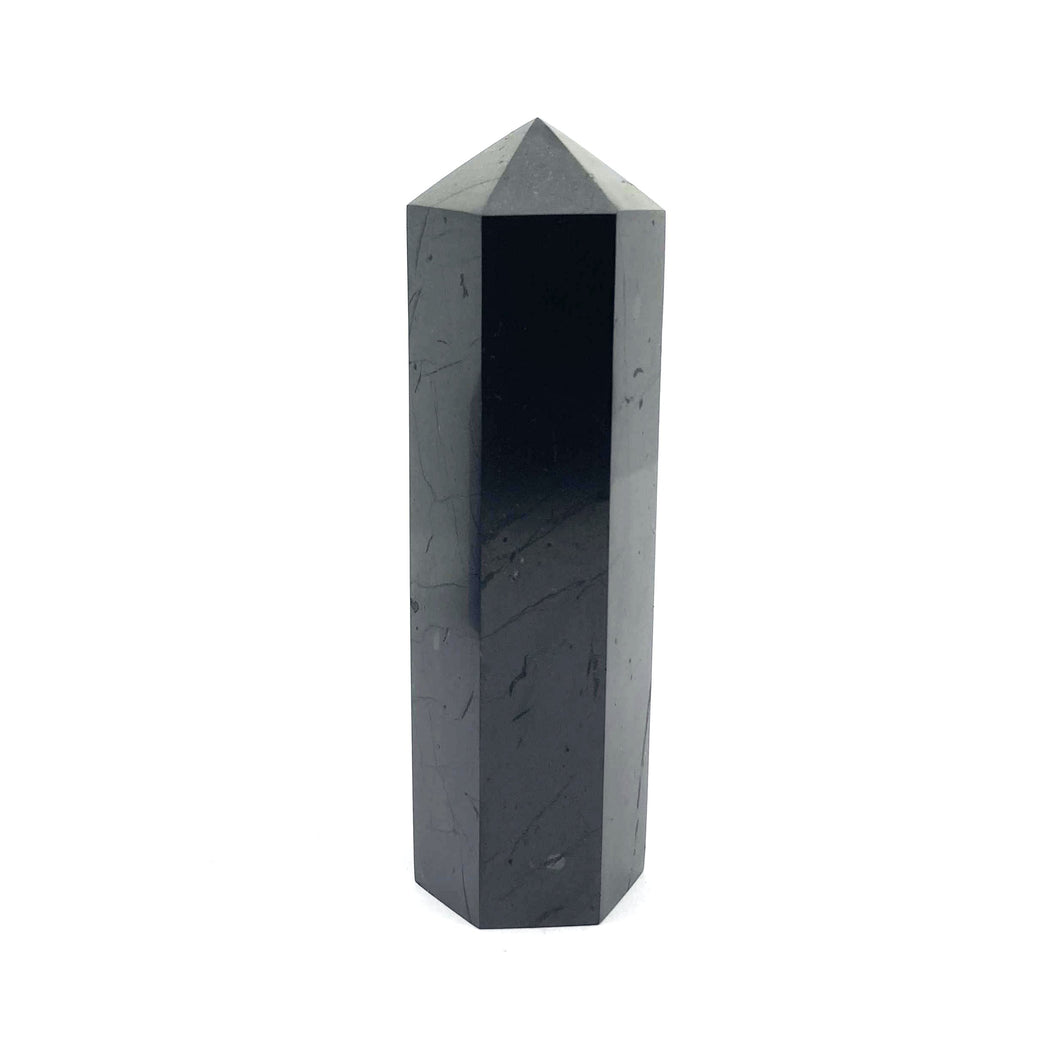 Shungite Obelisk 10cm 次石墨 柱
