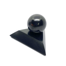 Load image into Gallery viewer, Shungite Triangular Stand for Spheres 次石墨 底座
