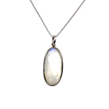 Load image into Gallery viewer, Rainbow Moonstone Necklace L AAA Grade
