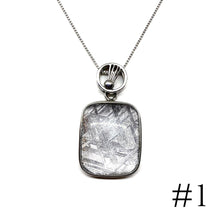 將圖片載入圖庫檢視器 Meteorite Necklace Rectangle A - Sweden 天鐵 瑞典鐵隕石
