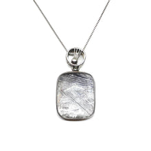 Load image into Gallery viewer, Meteorite Necklace Rectangle A - Sweden 天鐵 瑞典鐵隕石
