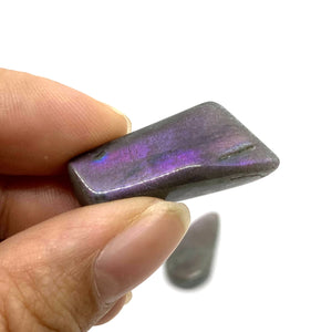 Purple Labradorite Tumbled Stone 紫拉長石