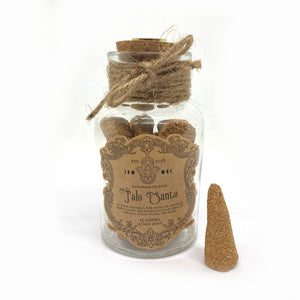 Palo Santo Wood 15 cones in a Bottle 聖木塔香 - 厄瓜多爾