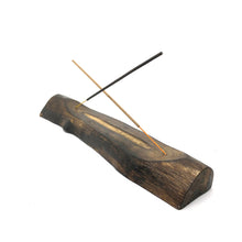 Load image into Gallery viewer, Natural Mango Wood branch Incense Holder  天然芒果木枝香托
