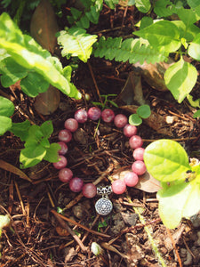 Pink Tourmaline Chakra Healing Bracelet