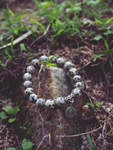 Load image into Gallery viewer, Dalmatian Jasper Chakra Healing Bracelet
