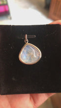 Load and play video in Gallery viewer, Rainbow Moonstone Necklace B AAA Grade
